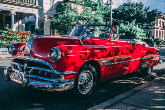 108 Red car